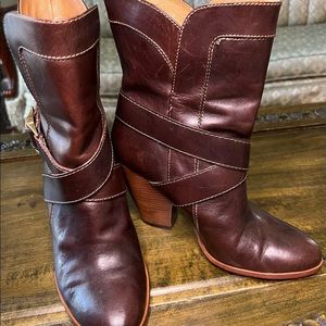 Frye Andrea Mid Calf Boots 8.5